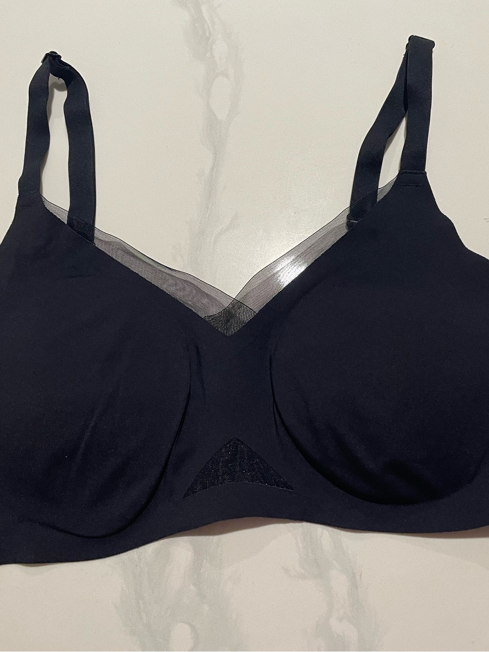 Honeylove LiftWear CrossOver Wireless Bra - Black - Size L